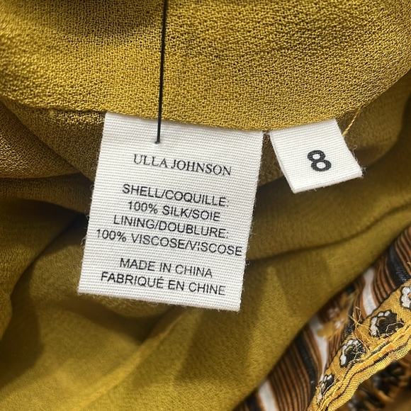 ULLA JOHNSON Clement Cold Shoulder Top - Picture 10 of 11